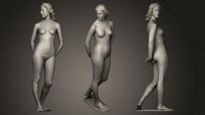 Figurines of girls (La Danza, STKGL_0107) 3D models for cnc